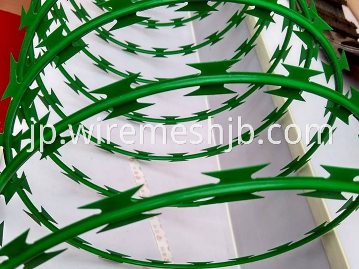 PVC Coated Concertina Wire